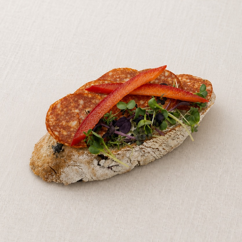 Chorizzo Oliven Baguette